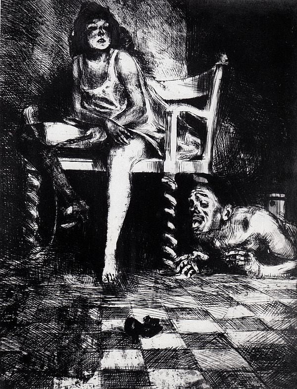 Schulz - Desenho [A Besta] 1920